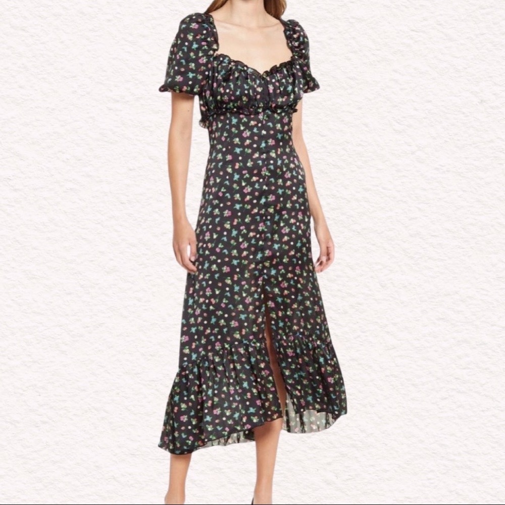 NWT Silky Strawberry Dress